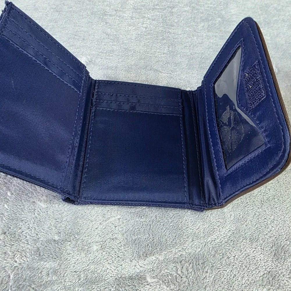 Vintage 1990s Disney Winnie The Pooh Trifold Wallet-‎ Plaid-Pooh Bear